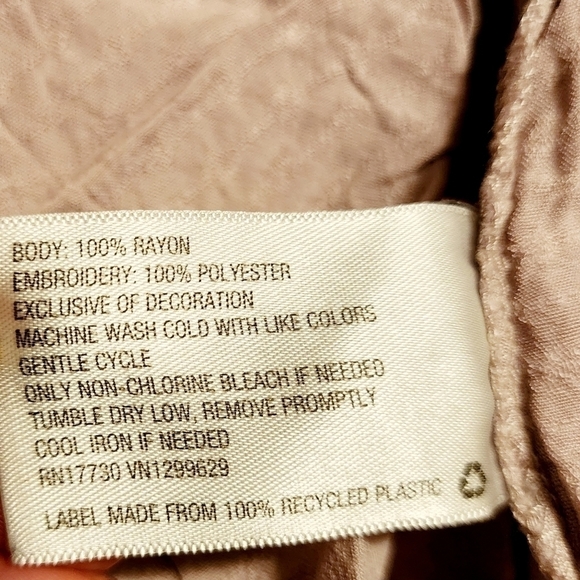 Knox Rose Peasant Top Lilac Purple Women's XL Boho Bohemian Embroidered Details - Picture 11 of 11